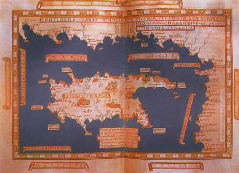 Одна из древнейших (известных) карт Кипра (Флоренция, 1490 год)