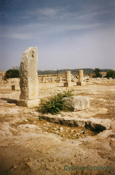 Вид на храм Афродиты римского времени