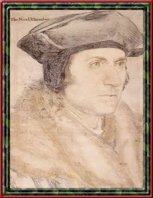 Томас Мор (рисунок Ганса Гольбейна Младшего, 1527-28 г., Собрание королевской семьи, Лондон)