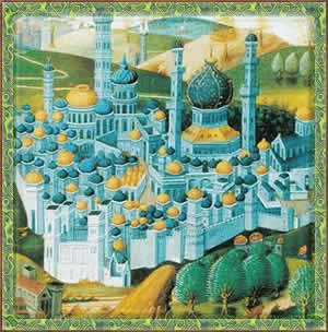 Vue de Constantinople (Advis directif pour faire le passage d'oultre-mer)