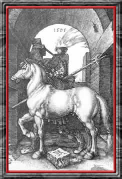 Маленький конь  (гравюра Альбрехта Дюрера, 1505 год, Стаатлих Кюнстхолл, Карлсруэ