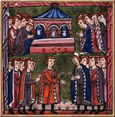Избрание Годфруа Буйонского "Защитником Гроба Господня" (1099)