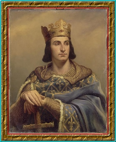 Philip II Augustus by Louis-Félix Amiel. Peinture conservée à Versailles, musée national du château et des Trianons