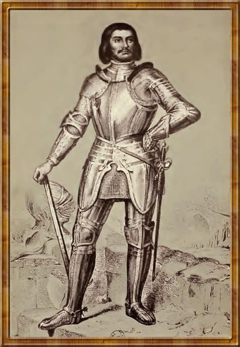 Жиль де Рэ. (С портрета, находящегося в Галерее Версаля)