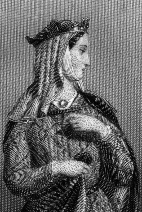 Алиенора Аквитанская (1124-1204), королева Франции в 1137-1152гг. и королева Англии в 1154-1189гг.