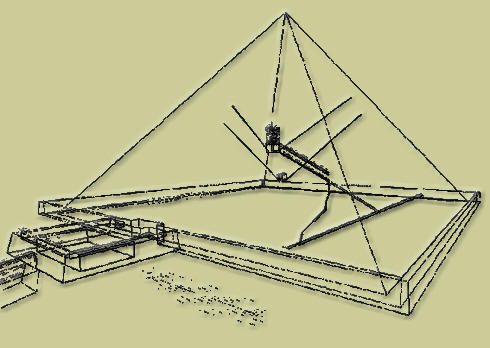 Каркас Великой пирамиды