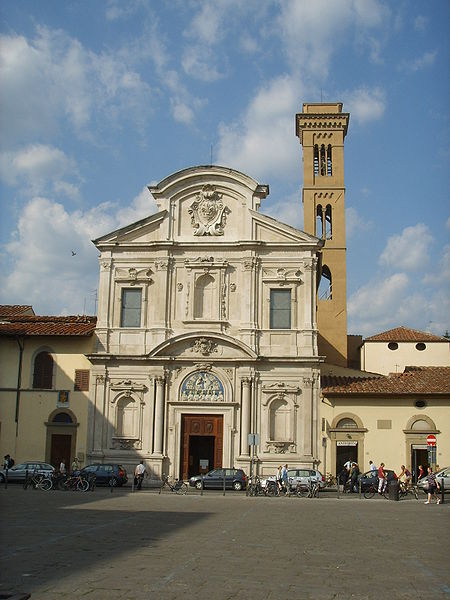 Церковь Всех Святых во Флоренции, место упокоения Симонетты Веспуччи и Сандро Боттичелли 